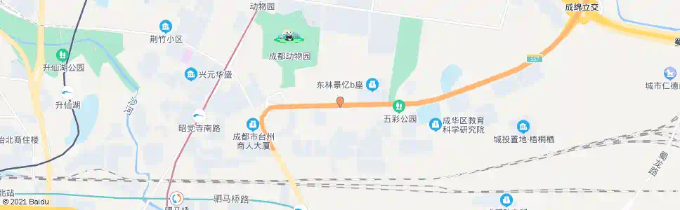 成都东林村_公交站地图_成都公交_妙搜公交查询2025