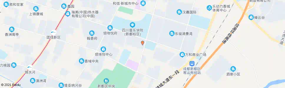 成都新都政务中心_公交站地图_成都公交_妙搜公交查询2025