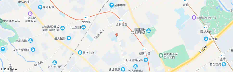 成都金科中路_公交站地图_成都公交_妙搜公交查询2025
