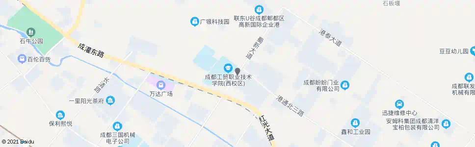 成都南北大道成灌路口_公交站地图_成都公交_妙搜公交查询2025