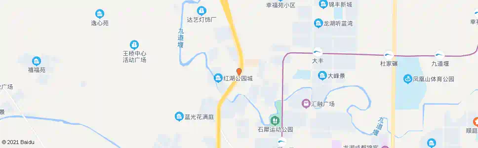 成都华美街口_公交站地图_成都公交_妙搜公交查询2025