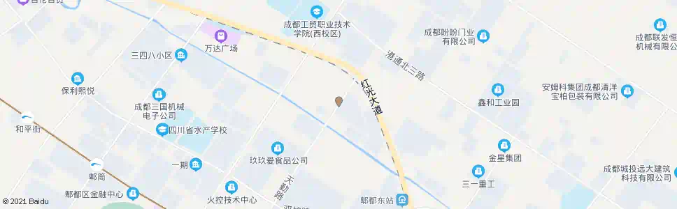 成都滨河春天_公交站地图_成都公交_妙搜公交查询2025