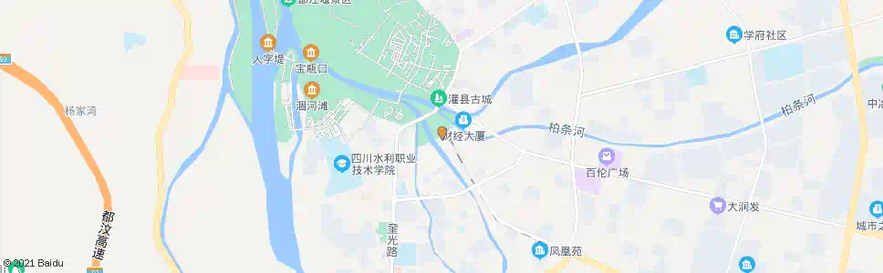 成都离堆公园快铁站_公交站地图_成都公交_妙搜公交查询2025