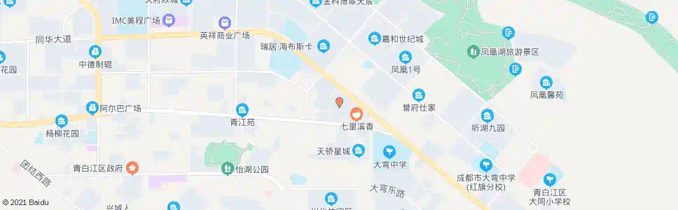 成都凯斯顿华府_公交站地图_成都公交_妙搜公交查询2025