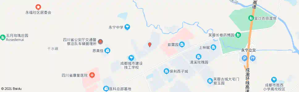 成都芙蓉家园_公交站地图_成都公交_妙搜公交查询2025