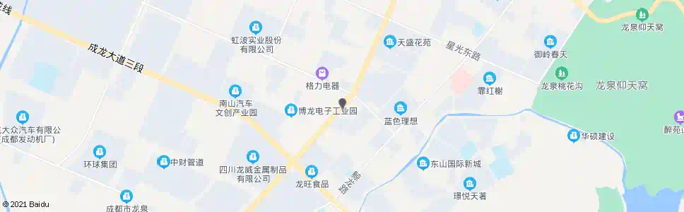 成都扬中科技工业园_公交站地图_成都公交_妙搜公交查询2025