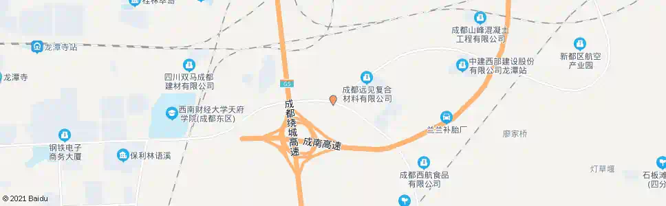 成都光明路口_公交站地图_成都公交_妙搜公交查询2025