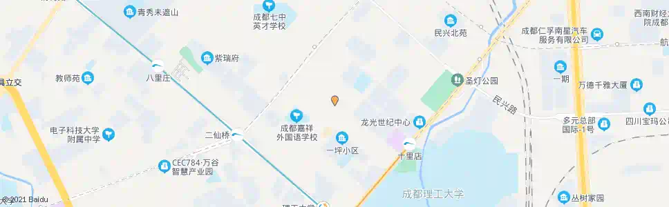 成都下涧槽路北_公交站地图_成都公交_妙搜公交查询2025