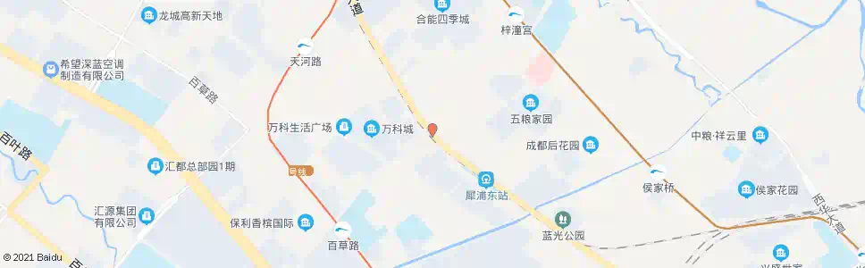 成都成都公交保修公司_公交站地图_成都公交_妙搜公交查询2025