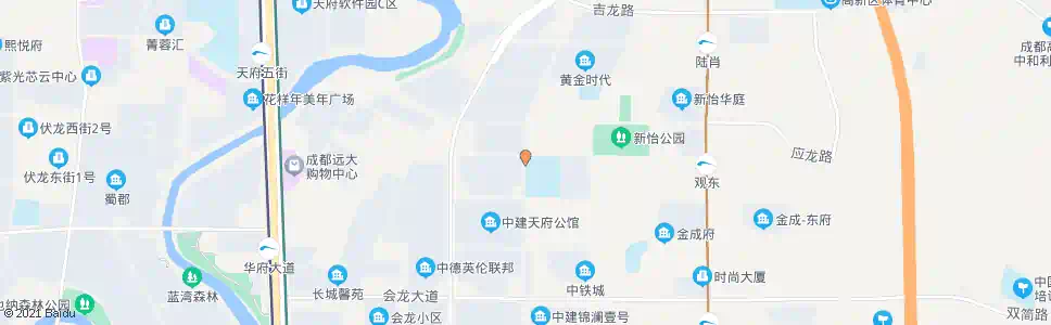 成都应龙南一路南_公交站地图_成都公交_妙搜公交查询2025