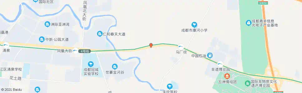 成都康和三组_公交站地图_成都公交_妙搜公交查询2025