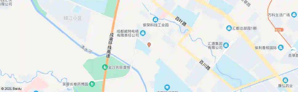 成都西源大道口_公交站地图_成都公交_妙搜公交查询2025
