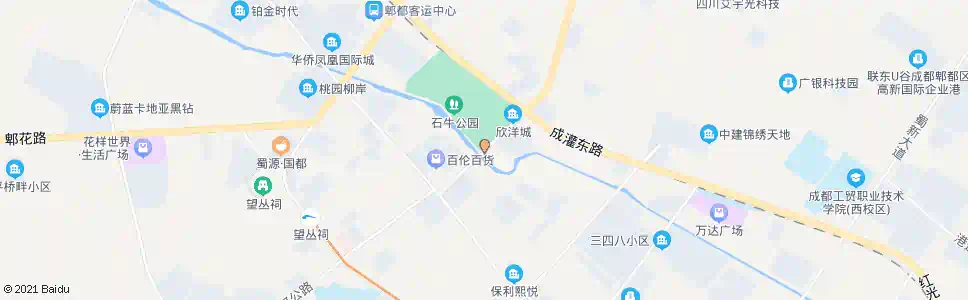 成都沱江桥_公交站地图_成都公交_妙搜公交查询2025