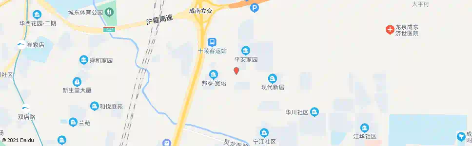 成都东洪路北段农平路口_公交站地图_成都公交_妙搜公交查询2025