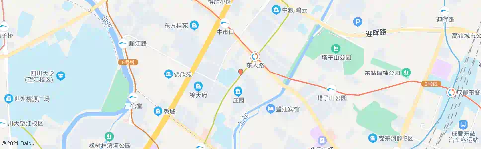 成都汇源南路_公交站地图_成都公交_妙搜公交查询2025