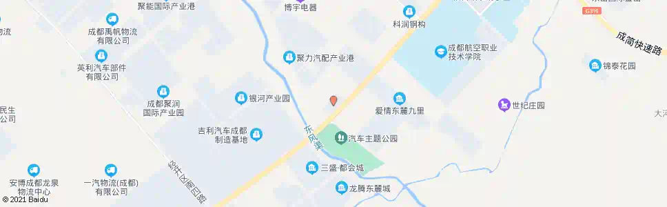 成都华气厚普科技园_公交站地图_成都公交_妙搜公交查询2025