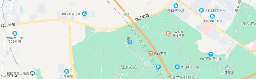 成都秀丽东方_公交站地图_成都公交_妙搜公交查询2025