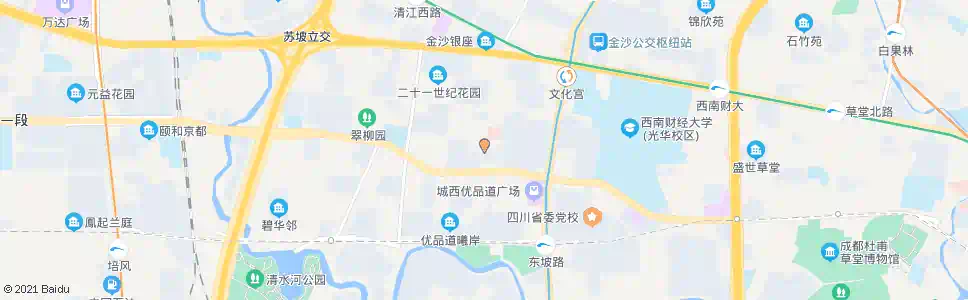 成都贝森南路南_公交站地图_成都公交_妙搜公交查询2025