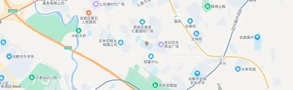 成都武侯外国语学校_公交站地图_成都公交_妙搜公交查询2025