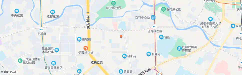 成都少陵横街_公交站地图_成都公交_妙搜公交查询2025
