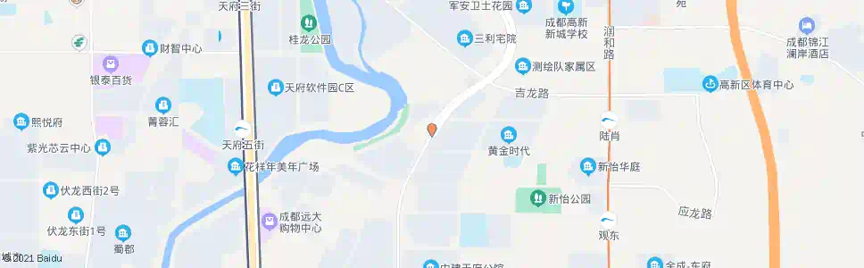 成都会龙村_公交站地图_成都公交_妙搜公交查询2025