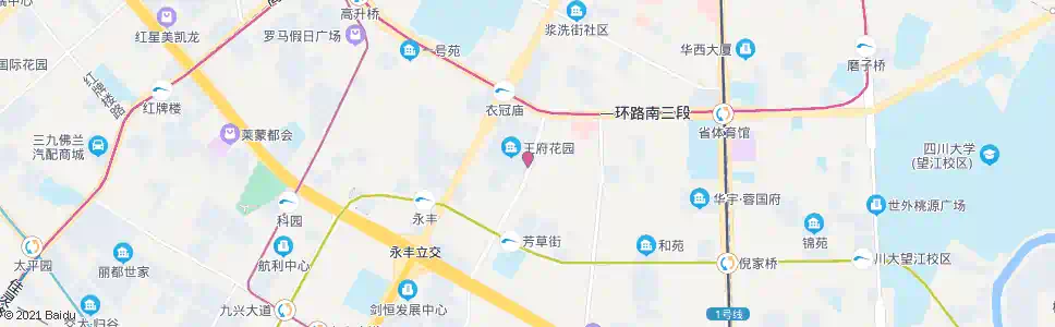 成都武兴西四路中_公交站地图_成都公交_妙搜公交查询2025