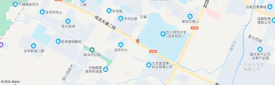 成都龙安村_公交站地图_成都公交_妙搜公交查询2025
