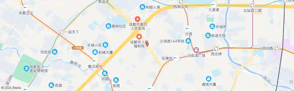 成都营门口立交桥东_公交站地图_成都公交_妙搜公交查询2025
