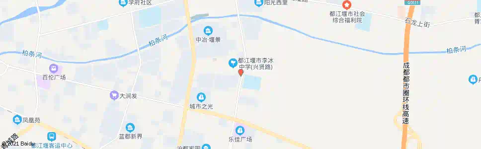 成都永安大道兴贤路口_公交站地图_成都公交_妙搜公交查询2025