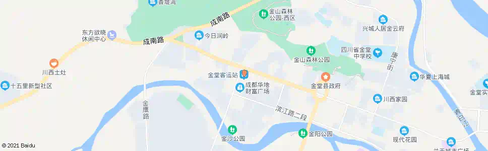 成都金堂客运中心站_公交站地图_成都公交_妙搜公交查询2025