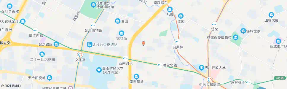 成都罗家碾街_公交站地图_成都公交_妙搜公交查询2025