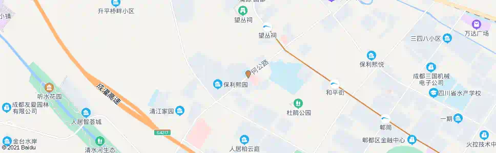 成都西南兵工成都医院_公交站地图_成都公交_妙搜公交查询2025