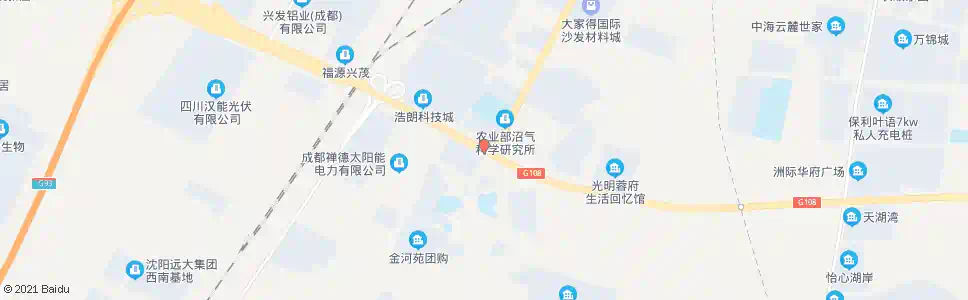 成都牧华路双黄路口_公交站地图_成都公交_妙搜公交查询2025