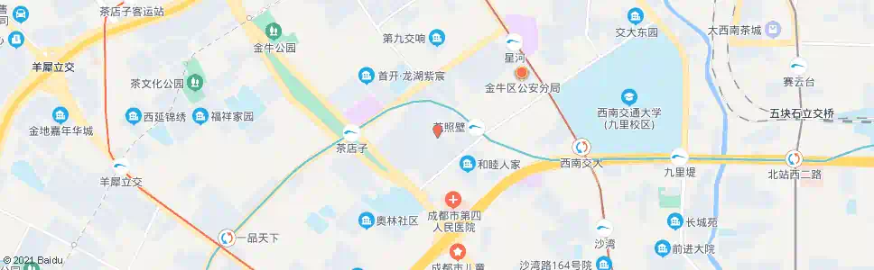成都金房苑横街_公交站地图_成都公交_妙搜公交查询2025