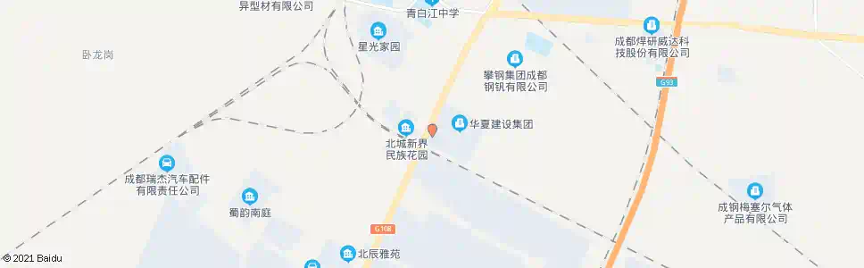 成都冶金机械厂_公交站地图_成都公交_妙搜公交查询2025