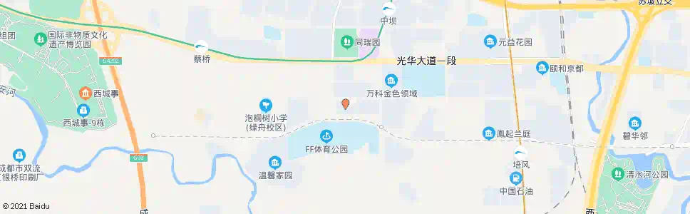 成都万家福_公交站地图_成都公交_妙搜公交查询2025