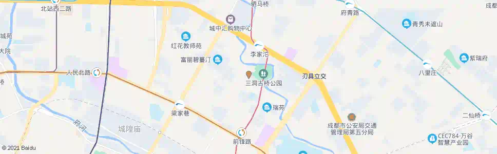 成都泰宏街_公交站地图_成都公交_妙搜公交查询2025