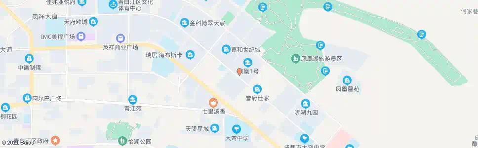 成都凤凰一号_公交站地图_成都公交_妙搜公交查询2025