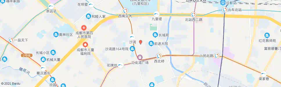 成都沙湾东一路_公交站地图_成都公交_妙搜公交查询2025