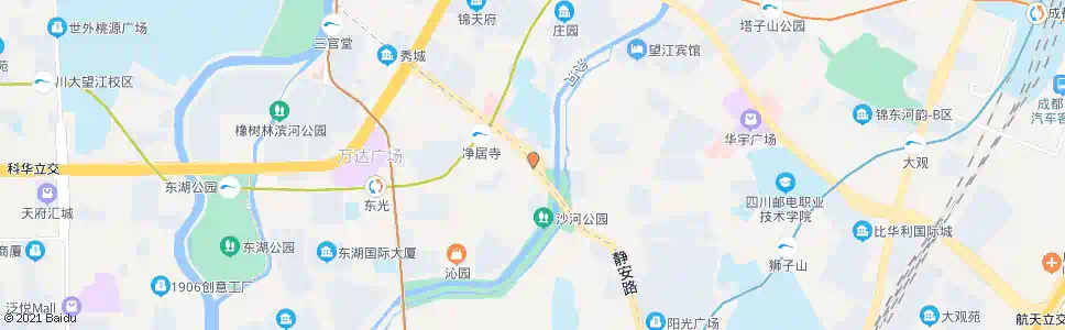 成都净居寺路_公交站地图_成都公交_妙搜公交查询2025