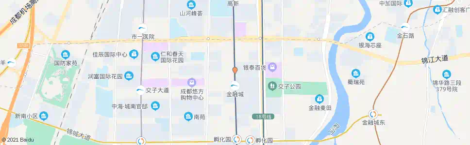 成都交子北一路_公交站地图_成都公交_妙搜公交查询2025