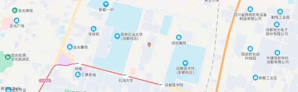 成都正兴小区_公交站地图_成都公交_妙搜公交查询2025