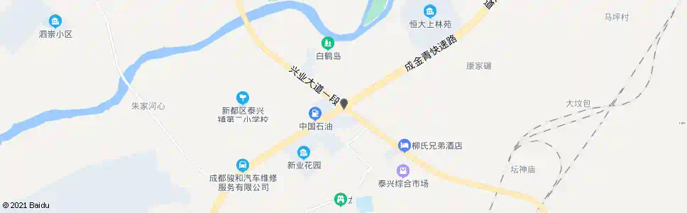 成都泰兴路口_公交站地图_成都公交_妙搜公交查询2025