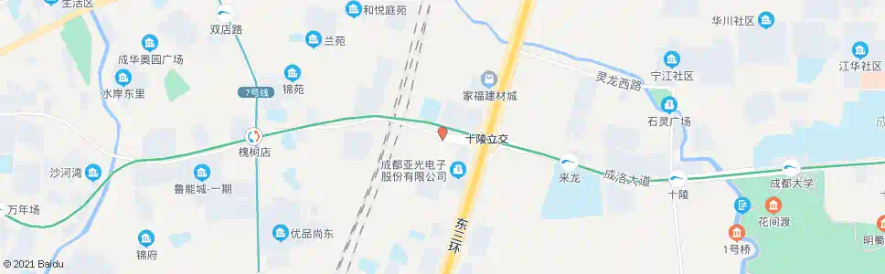 成都成洛路东虹路口_公交站地图_成都公交_妙搜公交查询2025