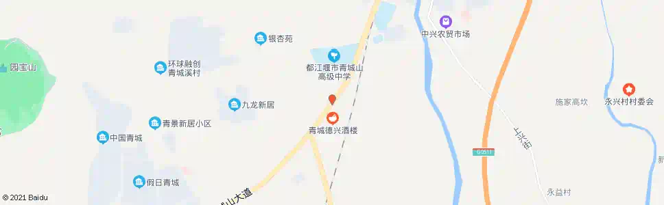 成都青城德兴_公交站地图_成都公交_妙搜公交查询2025