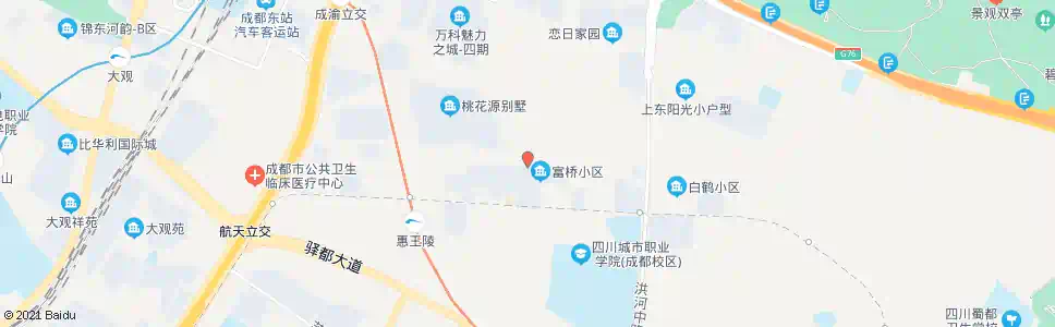成都半边街中_公交站地图_成都公交_妙搜公交查询2025