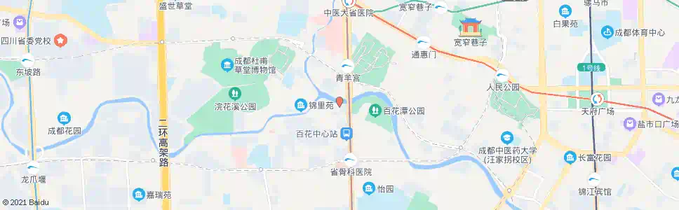 成都望仙场街_公交站地图_成都公交_妙搜公交查询2025