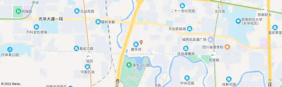 成都琼楼路东坡北三路口_公交站地图_成都公交_妙搜公交查询2025