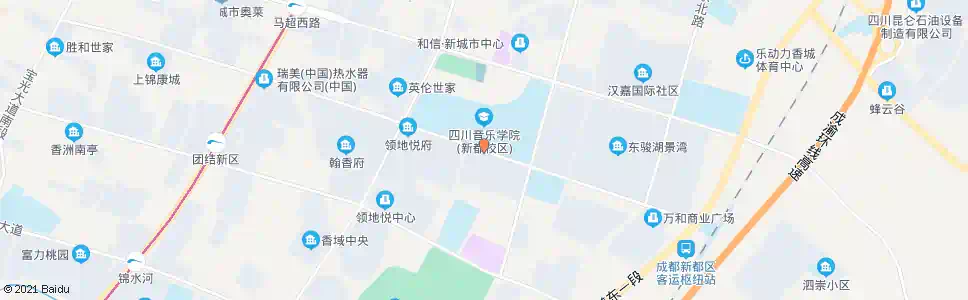 成都学院路东段_公交站地图_成都公交_妙搜公交查询2025