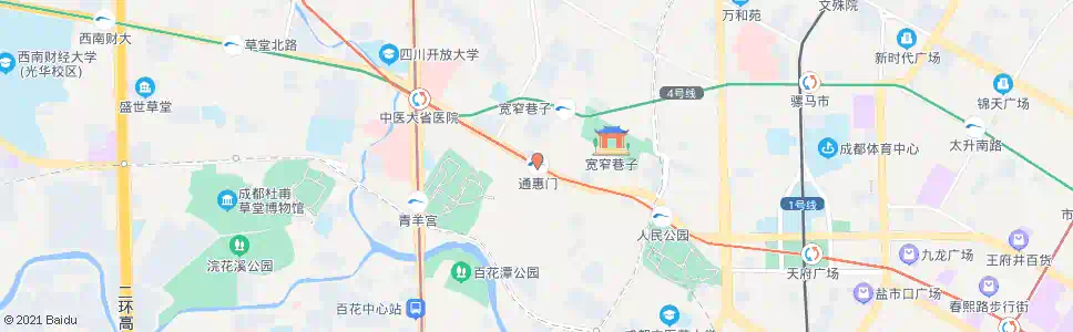 成都通惠门_公交站地图_成都公交_妙搜公交查询2025